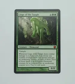 Set of 1 MTG Magic The Gathering - Liege of the Tangle (LP) - Image 1