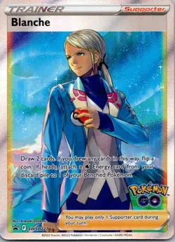 Pokemon Card Blanche SWSH227 Black Star Promo - Near Mint - Image 1