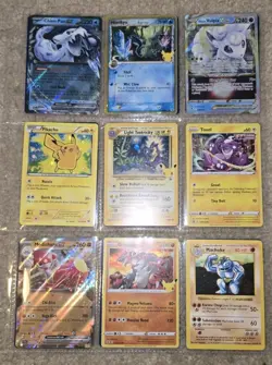 Pokemon Collection Lot Of 18 Cards Rares Holos Lot - Image 1