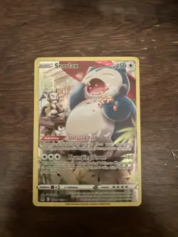 2022 Pokemon Snorlax SWSH Lost Origin Trainer Gallery Ultra Rare #TG10/TG30 NM - Image 1