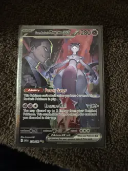 Pokemon TCG Team Rockets Mewto EX Destined Rivals 231/182 NM Holo - Image 2