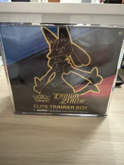 Pokemon TCG Crown Zenith Elite Trainer Box ETB - Image 1