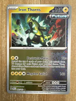 Pokemon TCG Iron Thorns Scarlet & Violet-Temporal Forces 062/162 Reverse Holo... - Image 1