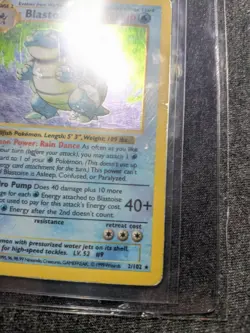 Pokemon TCG First Edition Grey Stamp Blastoise - Image 5