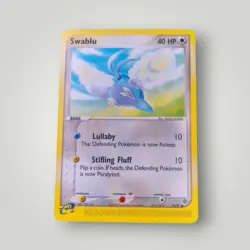 Swablu 75/97 EX Dragon e-Reader HP Pokemon Card - Image 1