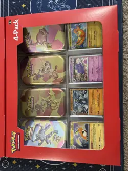 Set Of 2 Sam’s Club Pokemon 151 Mini Tin 4 Pack NEW/SEALED/SHIPS FAST - Image 2