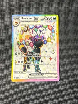 Pokemon TCG Umbreon And Espeon Black Star Promo SVP175 SVP176 Figure Collection - Image 5