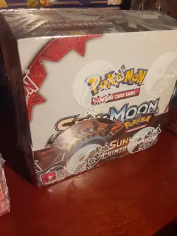 Pokemon (1) Sun And Moon: Crimson Invasion Sealed Booster Box | USA Seller - Image 1