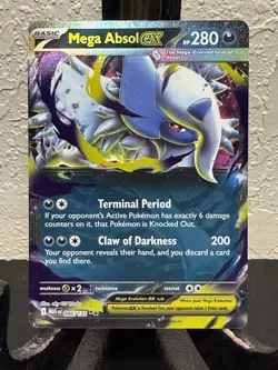 Mega Absol Ex 86/132 Mega Evolution MEG -Near Mint- Pokemon TCG - Image 1