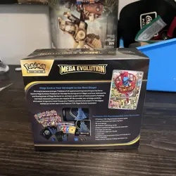SEND OFFERS Sealed Pokemon Center Mega Evolution Lucario Elite Trainer Box ETB - Image 2