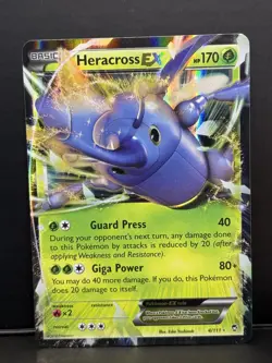 Heracross EX 4/111 XY-Furious Fists Holo Pokemon TCG - Image 1