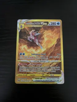 Pokemon TCG Origin Forme Palkia VSTAR Crown Zenith, English - Image 1