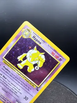 Pokemon TCG Hypno Fossil 8/62 Holo Unlimited Holo Rare - Image 3