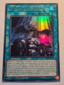 Forbidden Droplet●YUGIOH●BLMM●SPANISH●ULTRA RARE●1st●NM●E349 - Image 1