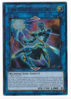 Yu-Gi-Oh! Xtra HERO Wonder Driver / LEHD ENA37 1st Edition LP - Image 1