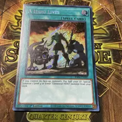 Yugioh A Hero Lives RA04-EN087 Secret Rare 1st Edition NM - Image 1