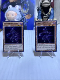 VISON HERO VYON ULTRA RARE 1ST EDITION DUSA-EN021 X2 YUGIOH - Image 1