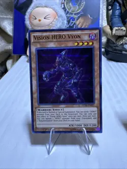 VISON HERO VYON ULTRA RARE 1ST EDITION DUSA-EN021 X2 YUGIOH - Image 2
