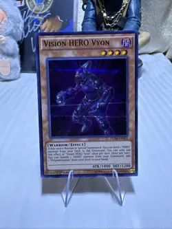 VISON HERO VYON ULTRA RARE 1ST EDITION DUSA-EN021 X2 YUGIOH - Image 3