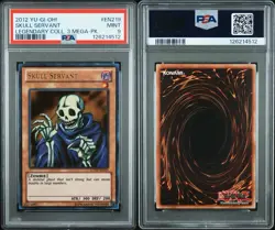 2012 YU-GI-Oh! Legendary Collection 3 Mega Packs EN219 Skull Servant PSA 9 - Image 3
