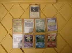 Pokemon Vintage Japanese 9 Card Lot Mint/Near Mint - Image 1