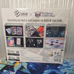 SEALED Gundam Card Game Starter Deck Assemble Set Wings of Advance ST02A TCG - Image 3