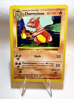 Charmeleon Glutexo Shadowless Vintage Pokemon Card EN 1999 Base Set Excellent - Image 1