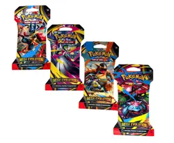 Pokemon Mega Evolution Booster Pack 10 Cards- Sealed- Lot Of 4 (as Shown) - Image 1