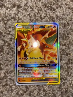 Pokemon TCG Charizard & Braixen GX Card FAKE/REPLICA/DISPLAY ONLY READ! - Image 1