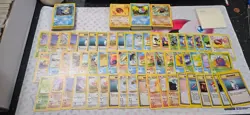 Pokemon bulk vintage MP to DMG 200+ cards WOTC Rares, Shadowless, 1st Edition#17 - Image 2