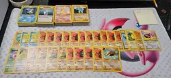 Pokemon bulk vintage MP to DMG 200+ cards WOTC Rares, Shadowless, 1st Edition#17 - Image 5