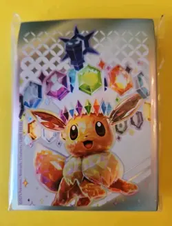 Pokemon Prismatic Evolution ETB Eevee Card 65 Sleeves Sealed Pack!! JS - Image 1