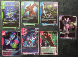 Gundam Card Game: Dual Impact (GD02) Rare Foil Lot of 9 - NM - Image 1