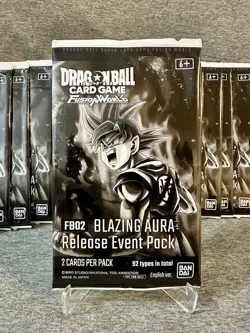 Dragon Ball Super Card Game Fusion World FB02 Blazing Aura Release Event Pack - Image 1
