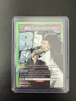 Union Arena Bleach - Kenpachi Zaraki Ue01BT/BLC-1-081 SR - English Card On Hand - Image 1