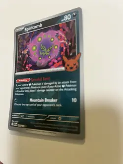Spiritomb 087/132 Mega Evolutions Play! Promo Event Pokemon Card - Image 3