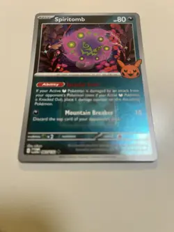 Spiritomb 087/132 Mega Evolutions Play! Promo Event Pokemon Card - Image 4