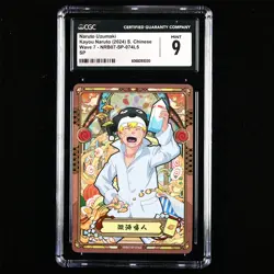 CGC MINT 9 KAYOU 2024 Naruto CCG Card NRB07-SP-074 Uzumaki Naruto - Image 1