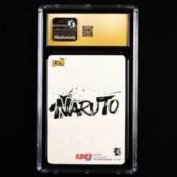CGC Pristine 10 KAYOU 2024 Naruto CCG Card NRZ06-PU-001 Uchiha Sasuke - Image 3