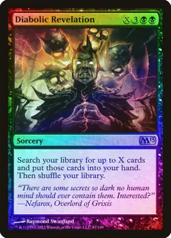 Diabolic Revelation FOIL Magic 2013 / M13 NM Black Rare MAGIC CARD ABUGames - Image 1