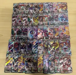 x100 Pokemon Japanese ALL VMAX RR Full Art Card Lot Collection - Image 1