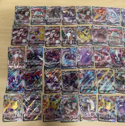 x100 Pokemon Japanese ALL VMAX RR Full Art Card Lot Collection - Image 3