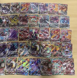x100 Pokemon Japanese ALL VMAX RR Full Art Card Lot Collection - Image 4