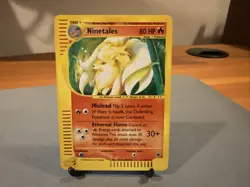 Pokemon Ninetales Holo Rare Card 21/165 Expedition Base Set - Image 1