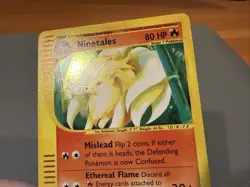 Pokemon Ninetales Holo Rare Card 21/165 Expedition Base Set - Image 4