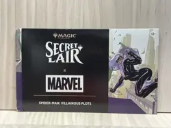 Magic the Gathering MTG Secret Lair x Spider-Man Villainous Plots Non-Foil - Image 1