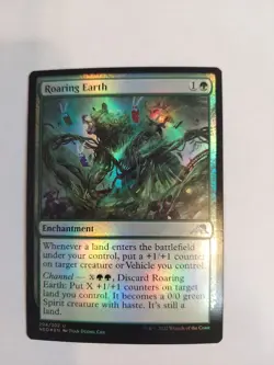 Roaring Earth Kamigawa: Neon Dynasty Foil - Image 1