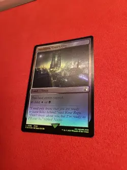 Insomnia, Crown City Final Fantasy Foil FIN 282 Land - Image 3