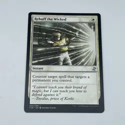 Magic The Gathering Rebuff The Wicked Time Spiral Remastered Uncommon NM 2020 - Image 1