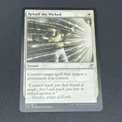 Magic The Gathering Rebuff The Wicked Time Spiral Remastered Uncommon NM 2020 - Image 2